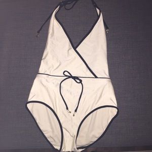 marc by marc jacobs white one piece swimsuit